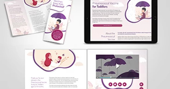 Clinical trial recruitment campaign materials