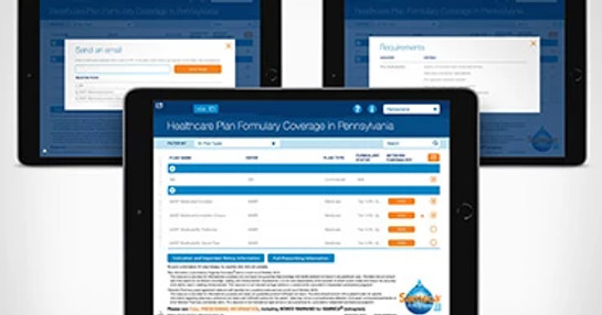 Formulary lookup application for medication reference