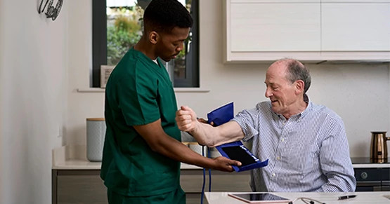 Senior care clinical interaction