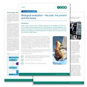 Biological evaluation spotlight graphic