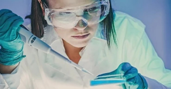 Biotech services factsheet material.