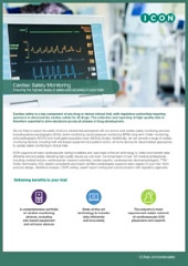 Cardiac safety monitoring services