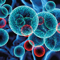 Cell therapy research depiction