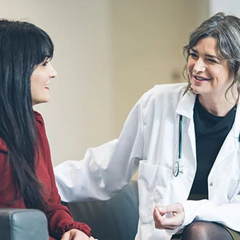 Clinical consultation in progress