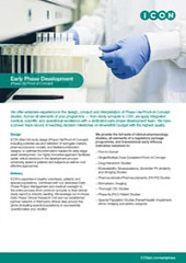 Early phase oncology development