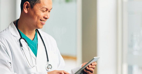 Healthcare facility for medical trials