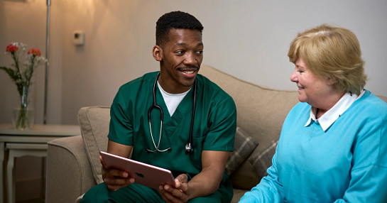 Home healthcare service for patients