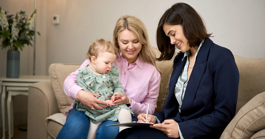Home healthcare visit for research