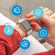 Healthcare professional reviewing clinical trial insights