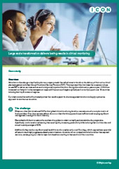 Clinical monitoring success story
