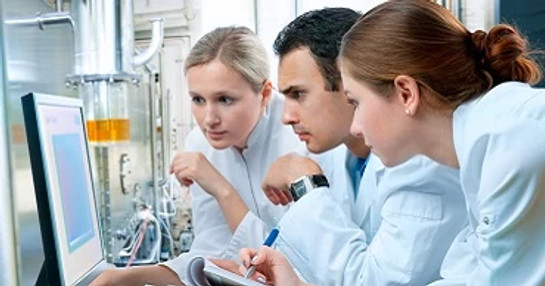 Scientific data analysis setup