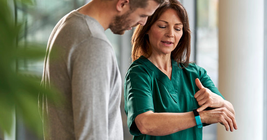 Wearable devices for clinical monitoring.