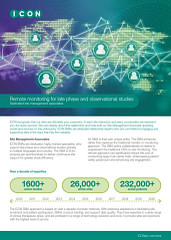 Site management for remote monitoring.