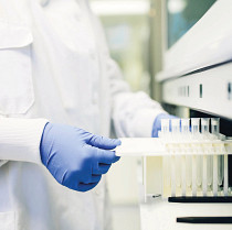 Laboratory testing with advanced equipment