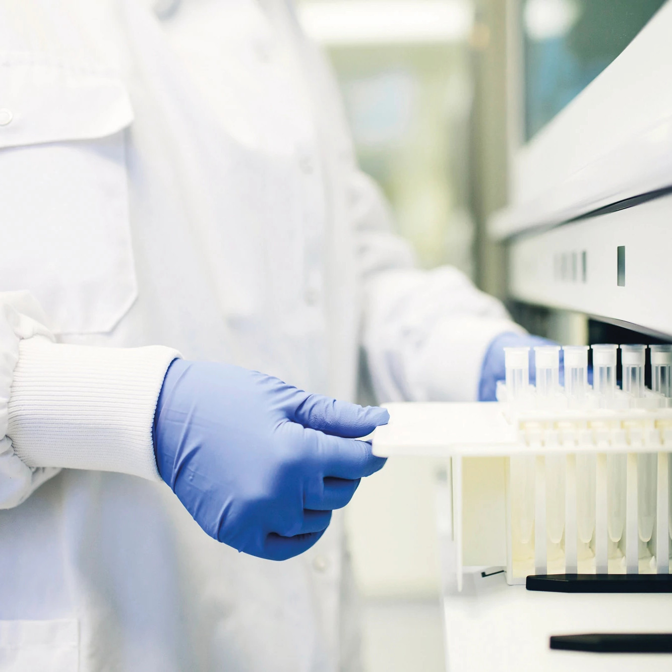 Laboratory testing with advanced equipment