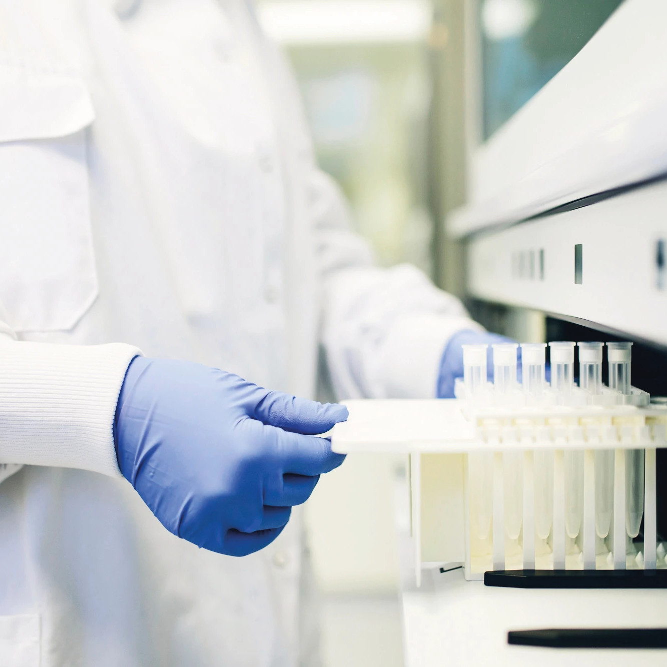 Laboratory testing with advanced equipment
