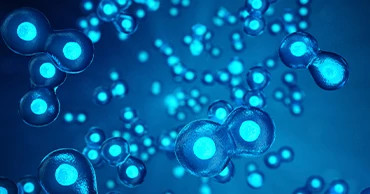 Cell therapy research depiction