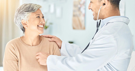 patient and doctor