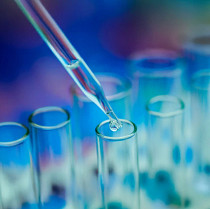 lab samples and pippete