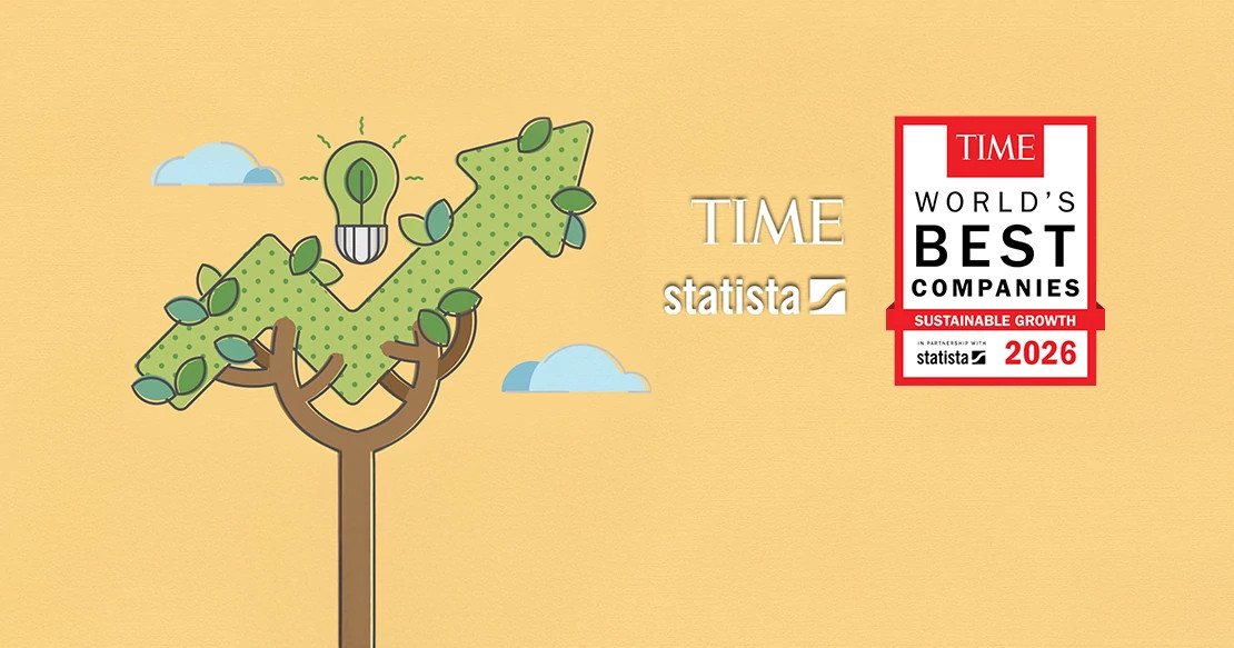 TIME World's Best Companies for Sustainable Growth 2026 graphic