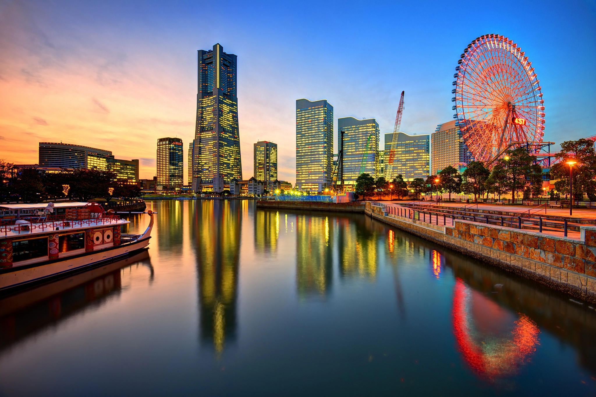 Tokyo office with professional staff