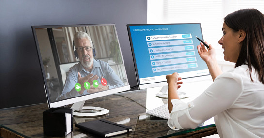 Remote medical consultation through video conference