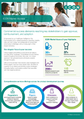 Market access strategies for healthcare products