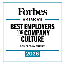 Forbes America's best employers for Co. culture 2026 logo