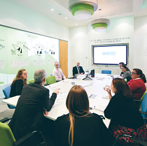 Research team data review session