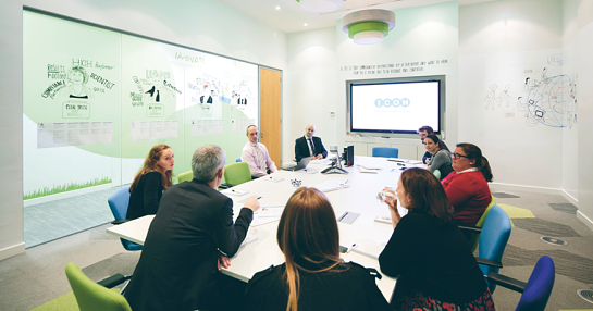 Research team data review session