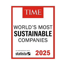 TIME World's Most Sustainable Companies of 2025 logo