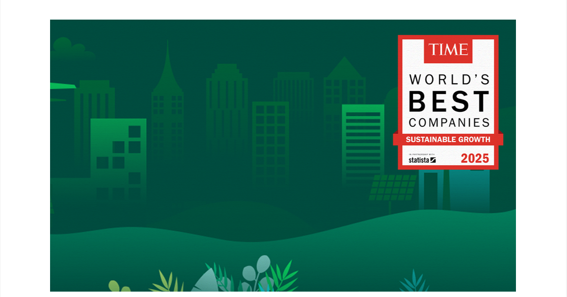 Time's World Best Companies for Sustainable Growth 2025